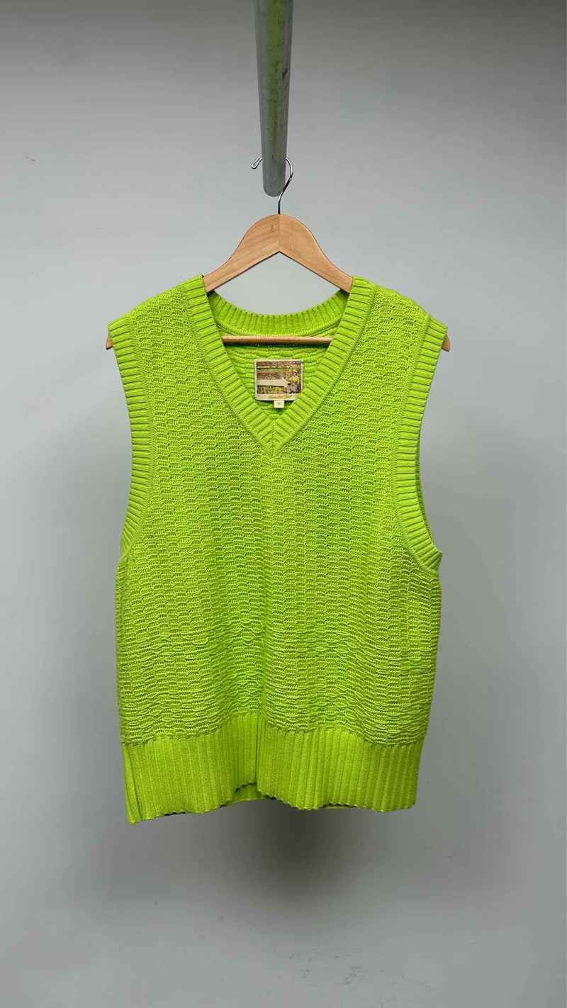 Aime Leon Dore Chrochet Knit Vest