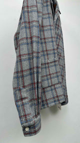 Bode Centennial Plaid Wool Shirt