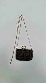 Fendi Nano Baguette Charm Bag