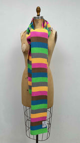 LOEWE Stripe Knit Scarf