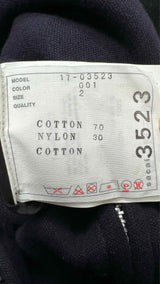 Sacai Back Full-zip Knit Hoodie