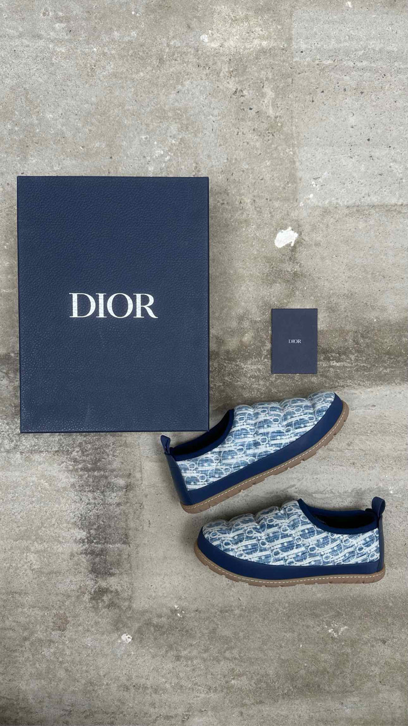 Dior Oblique Ikat Slippers