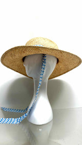 Valentino Scarf Straw Hat