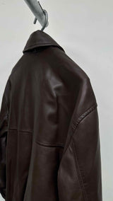 Studio Nicholson Piston Lamb Leather Jacket