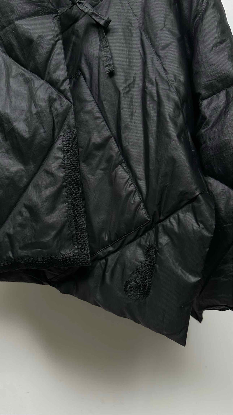 Haat Embroidered Oversized Kimono Down Jacket