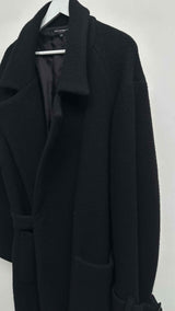 Attachment Heavy-wool Hook-closer Over Coat
