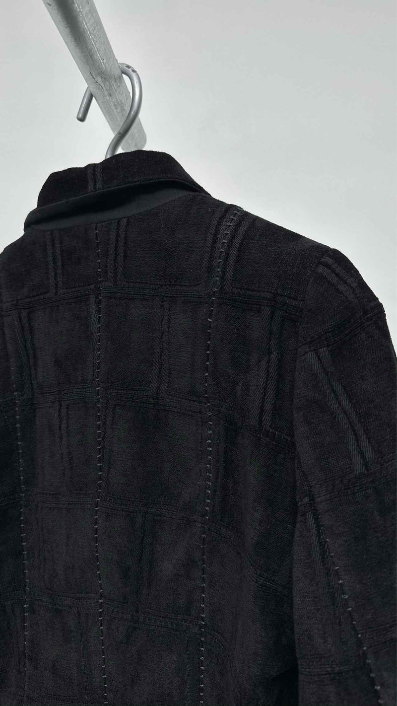 Masnada Patchwork Velvet Jacket