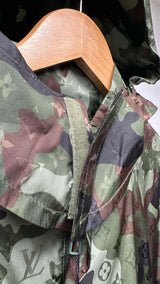 Louis Vuitton Camo Monogram Windbreaker