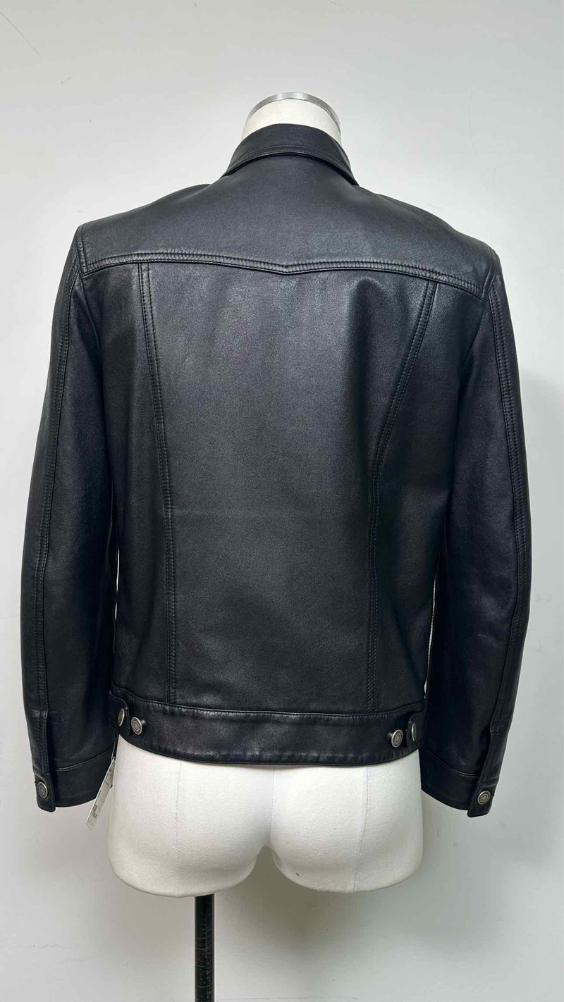 Saint Laurent Leather Tracker Jacket