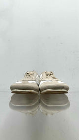 Dries Van Noten Suede-trim Leather Sneakers
