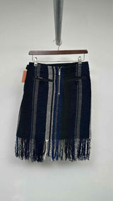 Sacai Fringed Wrap Skirt