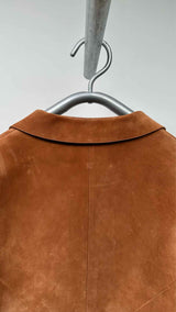 LOEWE Puzzle-Shaped Suede Jacket