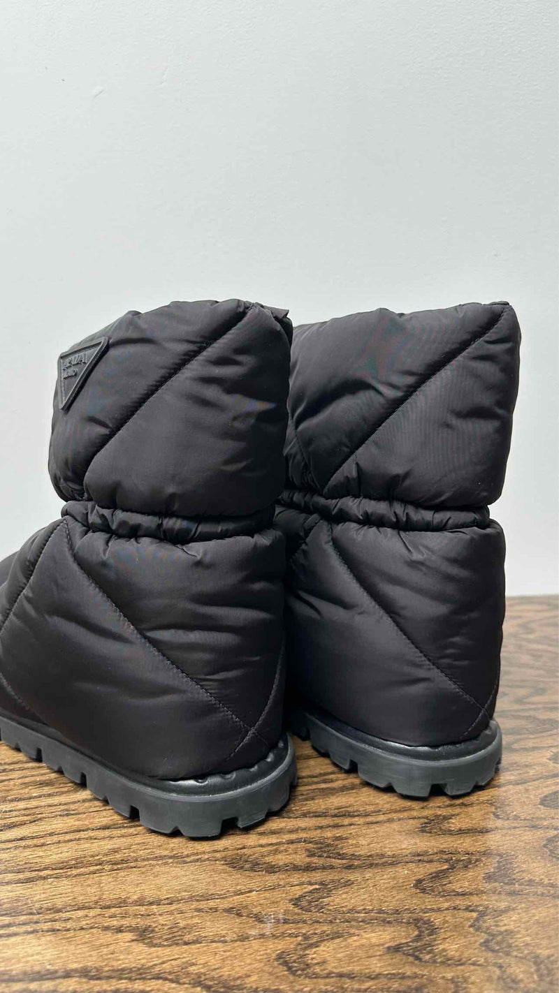 PRADA Blow19 Quilted Nylon Boots