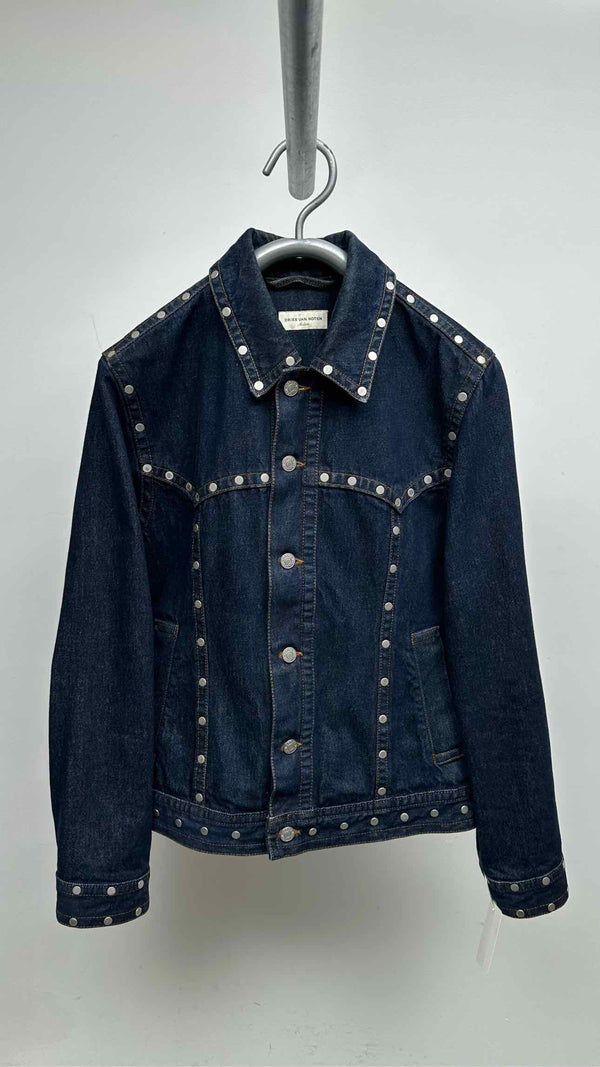 Dries Van Noten Studded Denim Jacket