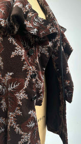 Comme Des Garcons Floral Velvet Jacket