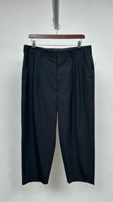 Comme Des Garcons Homme High-waisted Cropped Pants