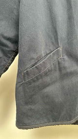 Junior Gaultier Faux-fur Collar Fleece-lining Work Coat