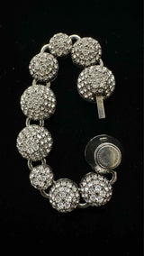 Balenciaga Le Cagole Crystal Bracelet