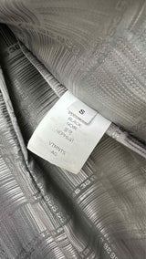 VTMNTS Barcode Long Leather Coat