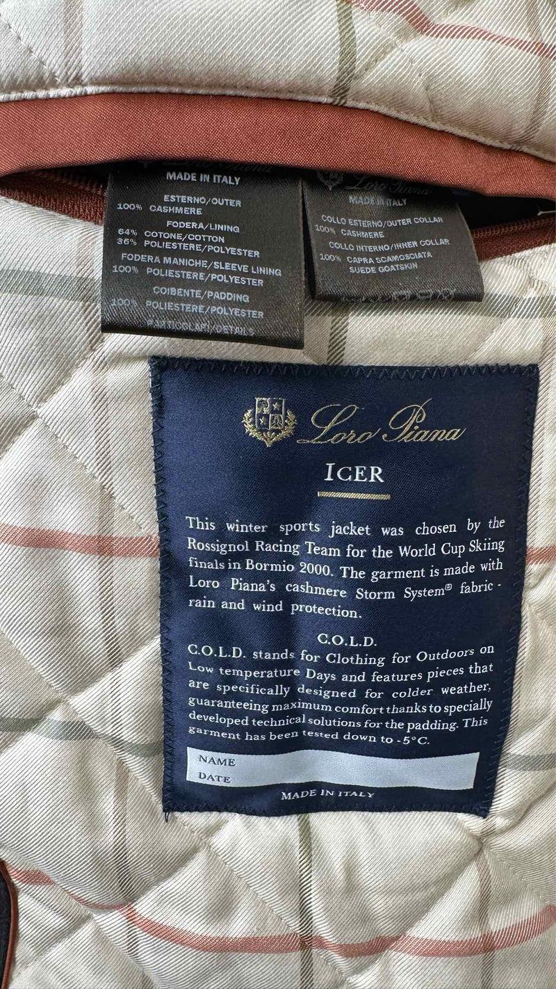 Loro Piana Quilted-lining Moleskin Icer Jacket