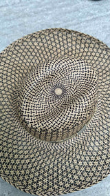 Hermes Two-tone Straw Hat