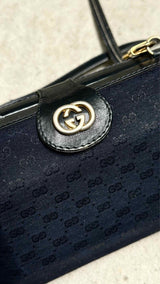 Gucci Monogram Cloth Mini Shoulder Bag