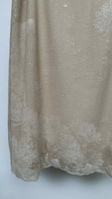 Tory Burch Embellished Jersey Mesh Skirt