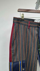LOEWE Patchwork Stripe Cargo Pants