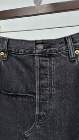 Vetements X Levi's Reconstructed Denim Long Skirt