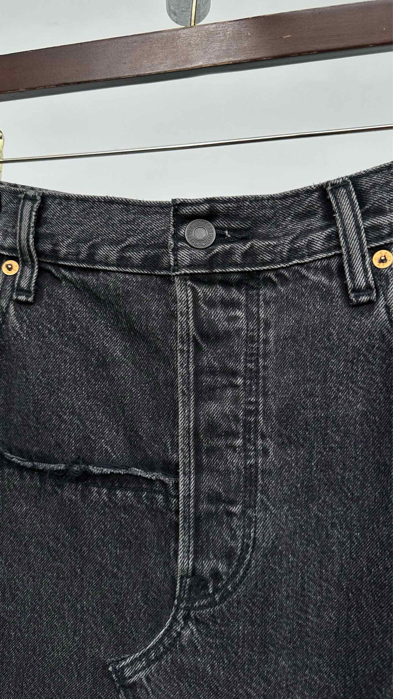 Vetements X Levi's Reconstructed Denim Long Skirt