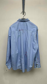 Marni Ice Aged Yarn Hana Embroidered Shirt