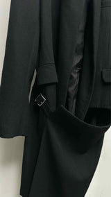 Comme Des Garcons Homme Plus Asymmetrical No-Collar Deformed Coat