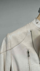 Christian Dior Quilted Panneled Leather Jacket
