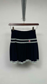 Casablanca Pleated Tennis Mini Skirt
