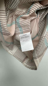 Lemaire S/S Camp-collar Checked Shirt