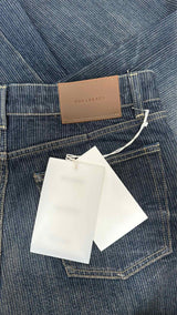 Our Legacy Treble Stripe Wide Jeans