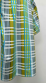 Lanvin S/S Checked-print Bowling Shirt