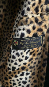 Supreme X Loro Piana Leopard-Fur-Lining Over Coat