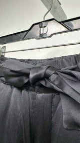 Craig Green Belted Botton-detailed Silk Wide Pants