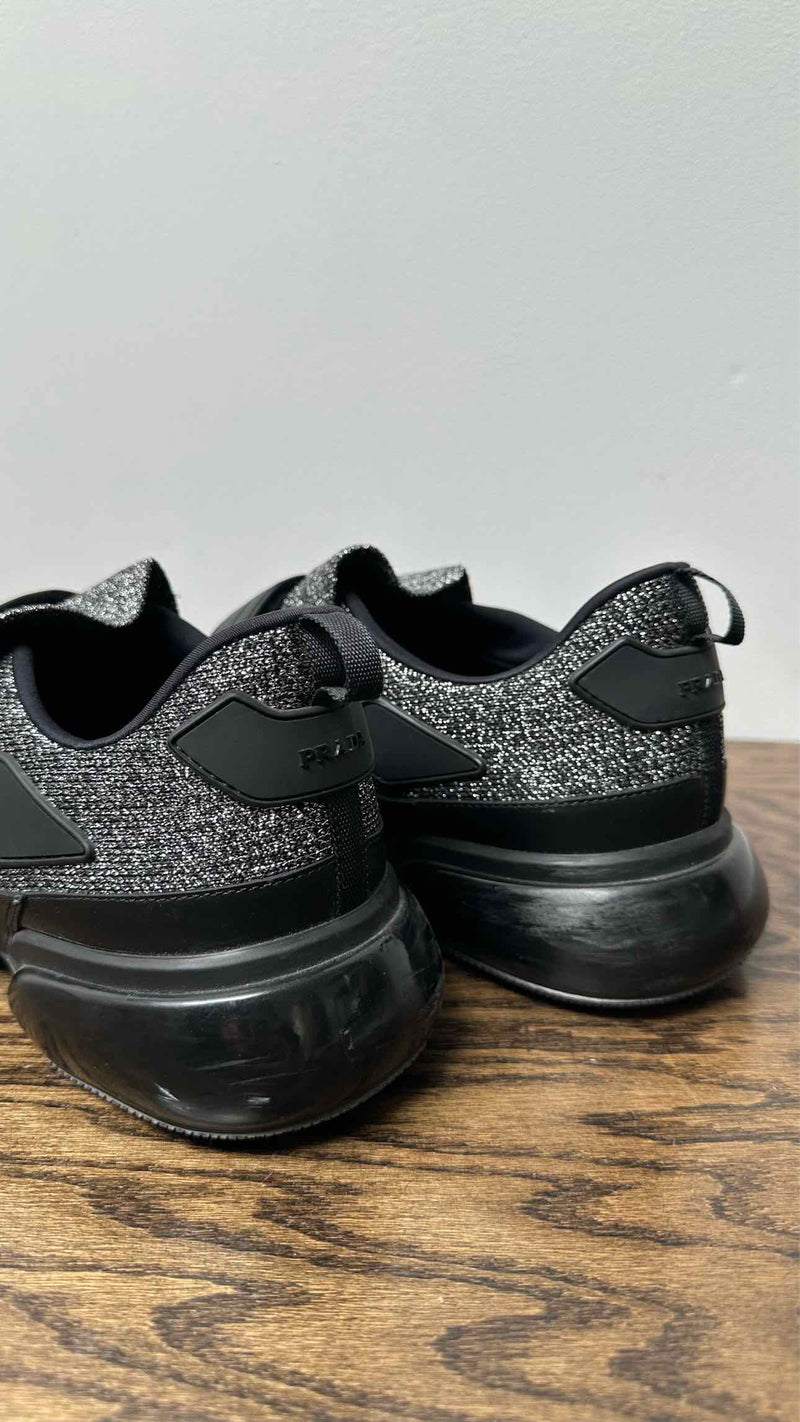 PRADA Cloudbust Glitter Sneakers