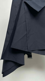132 5. Issey Miyake Cropped Wrapped Square Haori Jacket