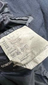 Comme Des Garcons Homme Plus X-patched Wrinkly Coat