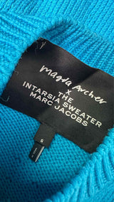 Marc Jacobs x Magda Archer "My life is crap" Intarsia Sweater