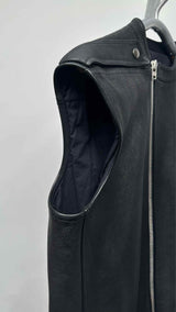 Rick Owens Long Leather Vest