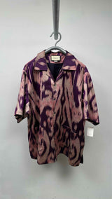 Gucci S/S Swirl Bowling Shirt