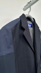 Junya Watanabe MAN Color-block Paneled Puffer Blazer Jacket