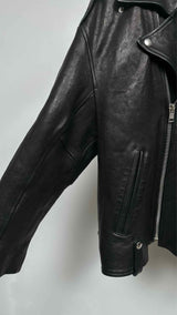 Isabel Marant Bacem Quilted-Lining Leather Jacket