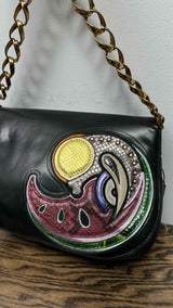 Marc Jacobs Patchwork Leather Chain Bag