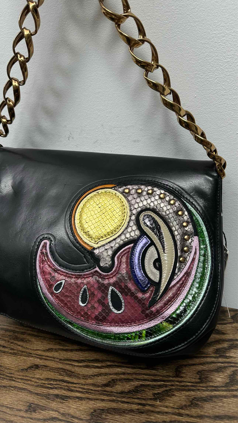 Marc Jacobs Patchwork Leather Chain Bag
