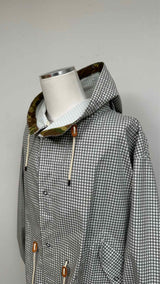 Junya Watanabe MAN Check Fishtail Coat